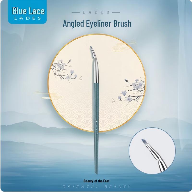 LADES Blue Series L63 Angled Eyeliner Brush