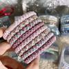 High Elasticity Braided Hair Tie - Thick, Durable, Non-Pulling Ponytail Band for Women