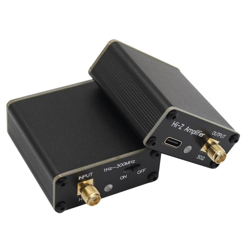 Upgraded Receiver withDonut SW MW Mini Loop Antenna High Impedance Amplifier Kit 300MHz Bandwidth Clearer Singals