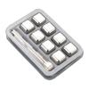 Chilling Stone for Beverage Stainless Steel Ice Cubes with Nonslip Clip Reusable