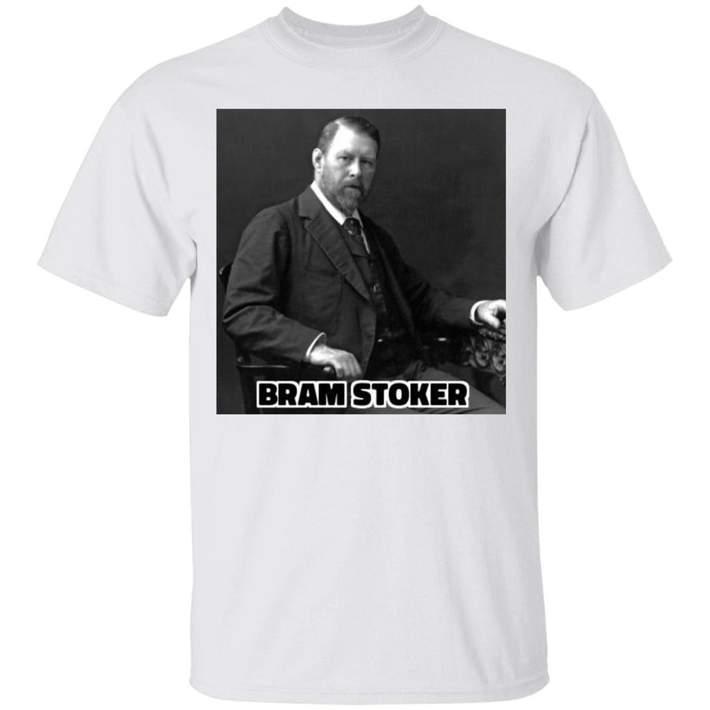 Bram Stoker T shirt Dracula Horror Writer Author shirt G500 5.3 oz. T shirt