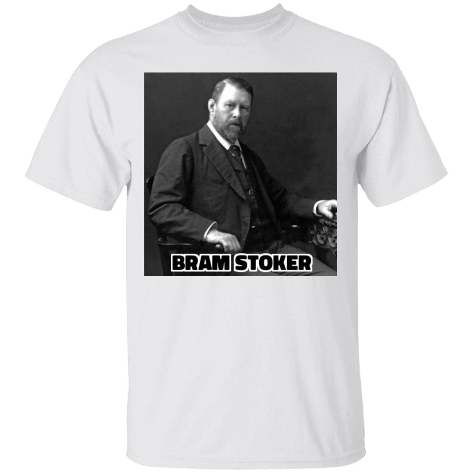 Bram Stoker T shirt Dracula Horror Writer Author shirt G500 5.3 oz. T shirt S