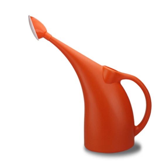 

Лейка большой емкости с длинным носиком двойного назначения, садовый распылитель для полива цветов для сада 3L shower оранжевый