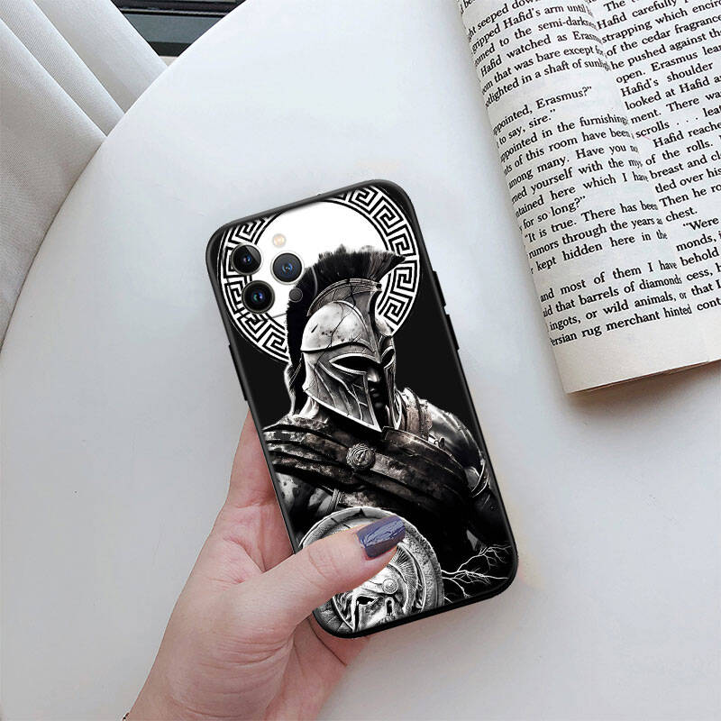 MH141 Spartan Warrior Phone Case for Motorola Moto Edge 60 60s 70 G86 G56 G54 E14 G04S G45 G54 G64 S30 S50 X30 X40 X50 Pro Power Tylus
