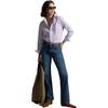 Polo Ralph Lauren Classic Twill Elegant Long Sleeve Casual Shirt Women Shirts WMPOSHTNDO21221-500