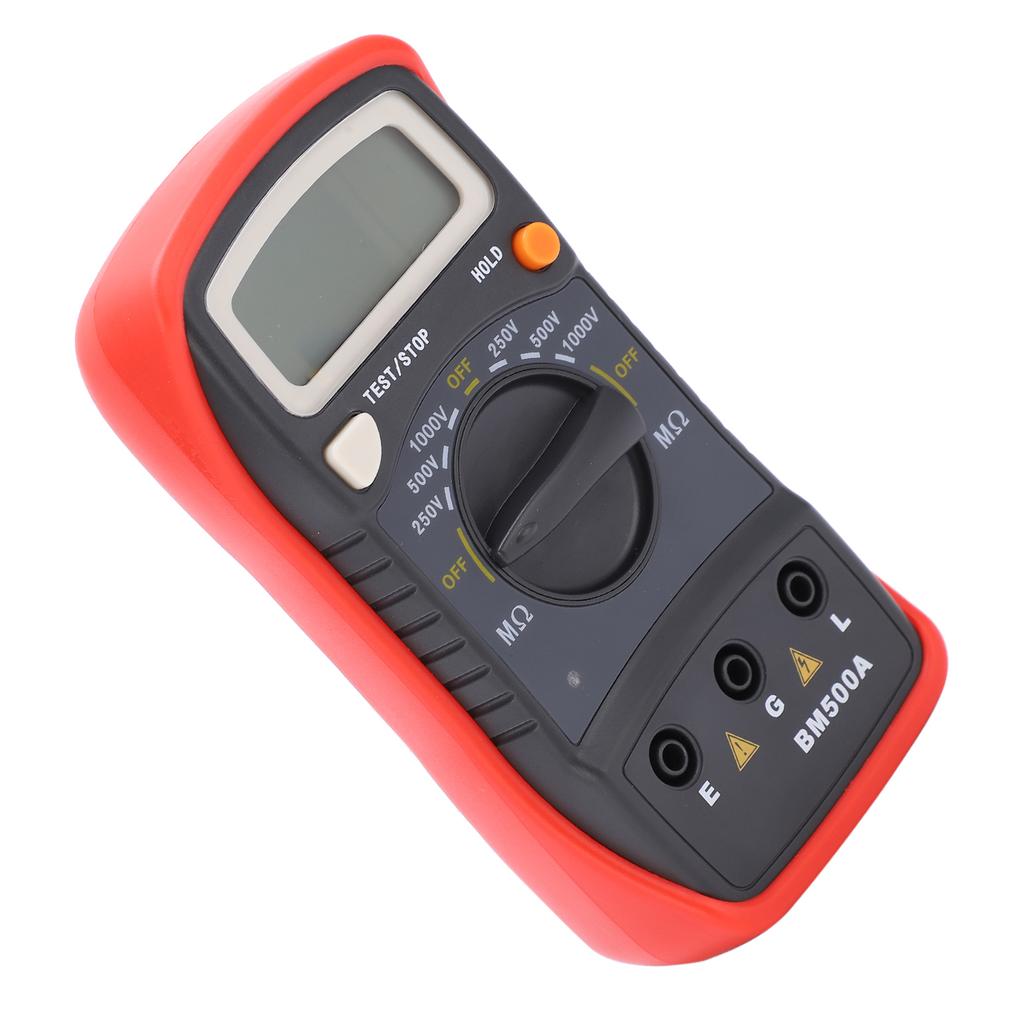 BM500A 1000V LCD Resistance Tester Digital Insulation Resistance Meter Megohm Meter