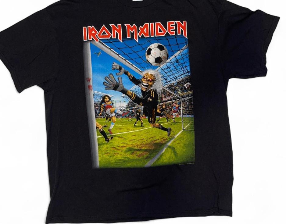 

Iron Maiden Legacy of the Beast World Tour 2019 Concert black cotTshirt Unisex T-Shirt M