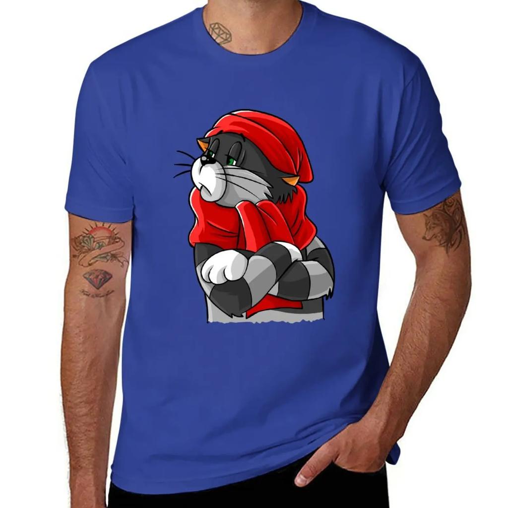 New Matroskin Cat Russian Tshirt From Prostokvashino Tshirt Sweat Shirts Quick Drying Shirt Anime Tshirt T Shirt Unisex
