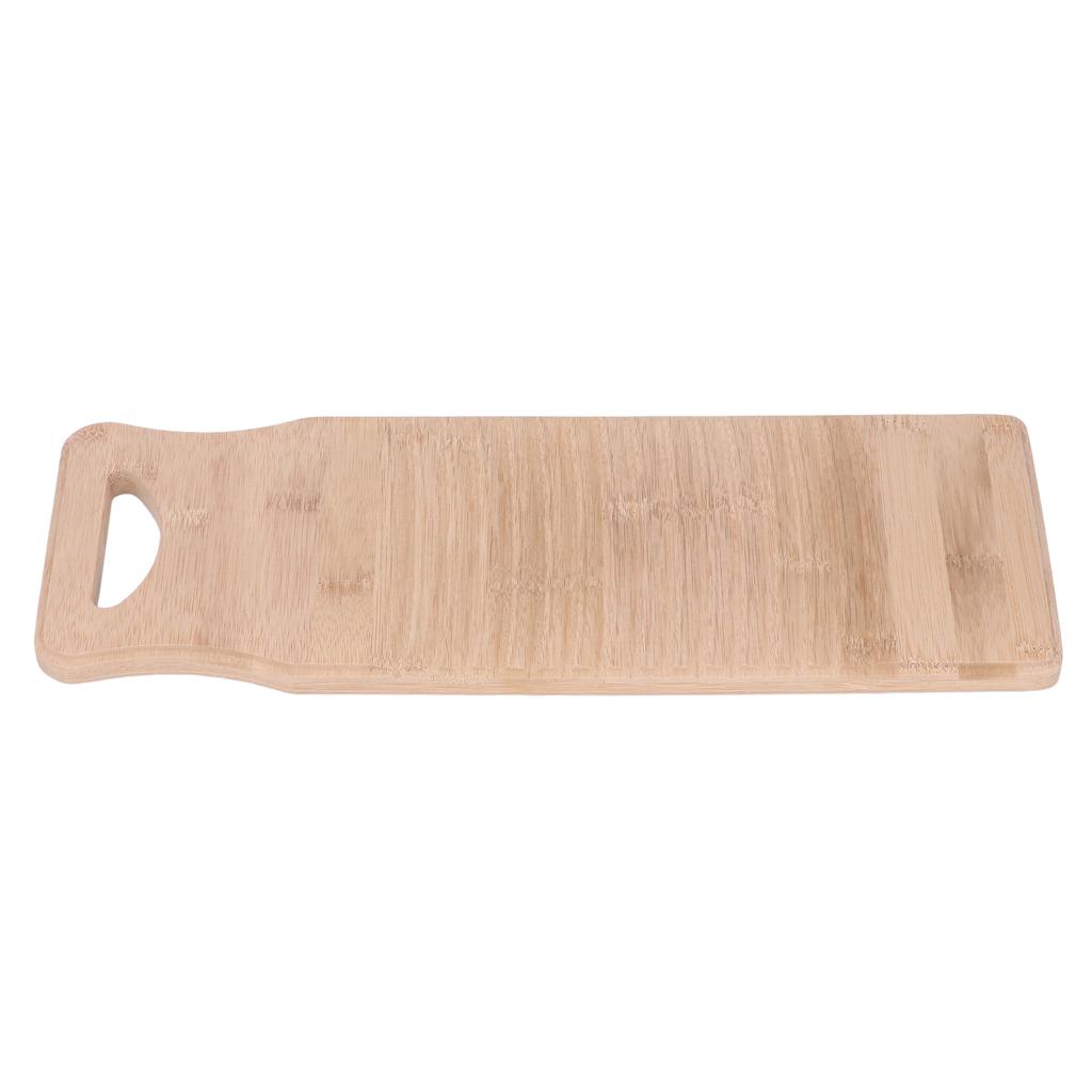 Bamboo Washboard Practical Hand Wash Laundry Cleaning Board for Home School 40cm / 15.7in Length