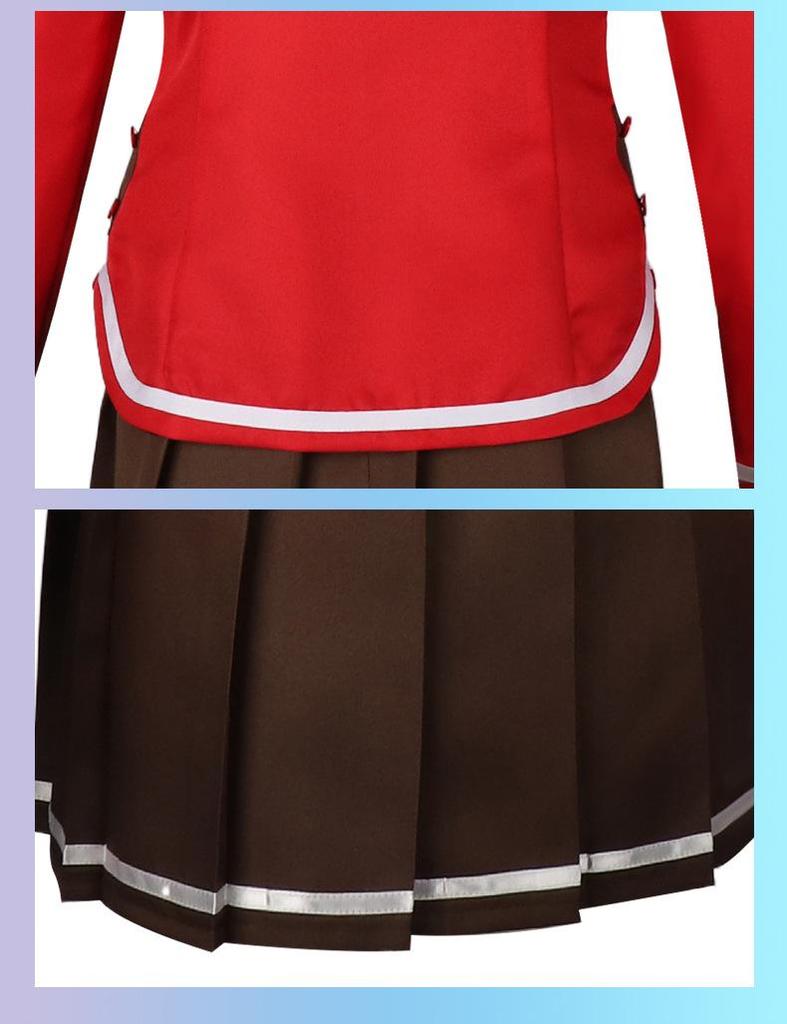 Charlotte Yurina Nao Cosplay Costume - Anime Style Women's Performance Uniform Set
