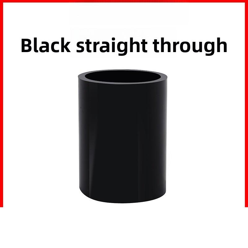 20/25/32/40mm Dark Grey UPVC Direct 90 Degree Elbow Aquarium Garden Irrigation Tee Water Tube Joint Fittings PVC Pipe End Cap