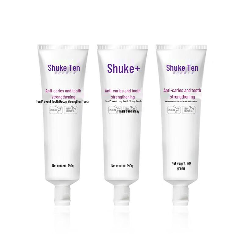 Saky Anti-Cavity & Strong Teeth Fluoride-Free Toothpaste - Family Pack