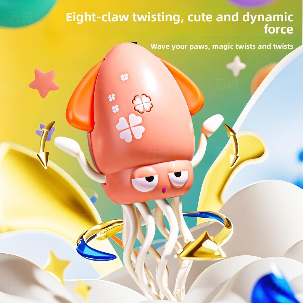Dancing Electric Octopus Toy With Led Lights Music Smart Toys Gift Interactive