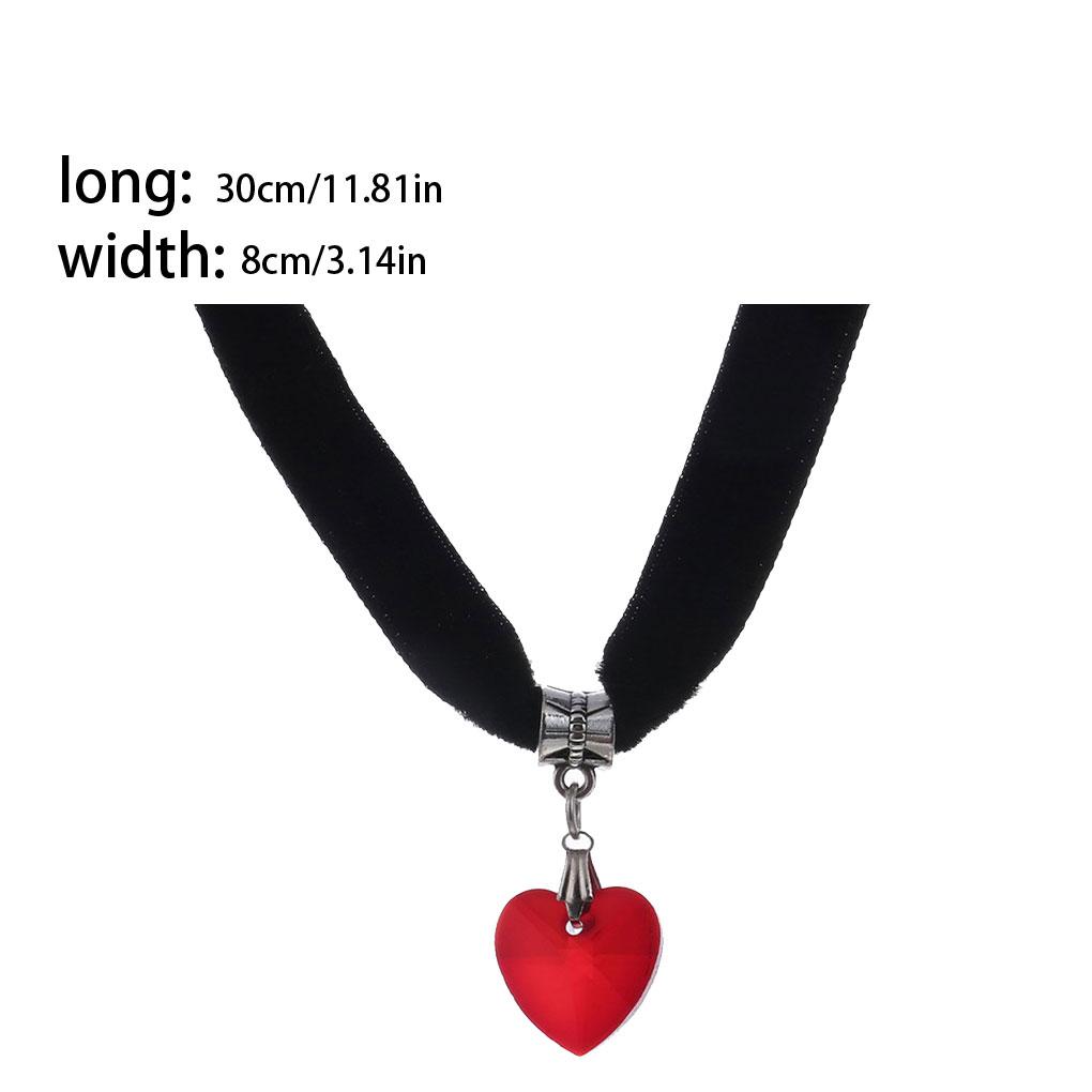 Necklace Crystal Girl Chain Pendant Party Fashion Clavicle Neck Jewelry Adjustable Stylish Wedding Sister Gift Choker