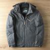 Men's Outdoor Waterproof Windproof Fleece-Lined Mountaineering Jacket