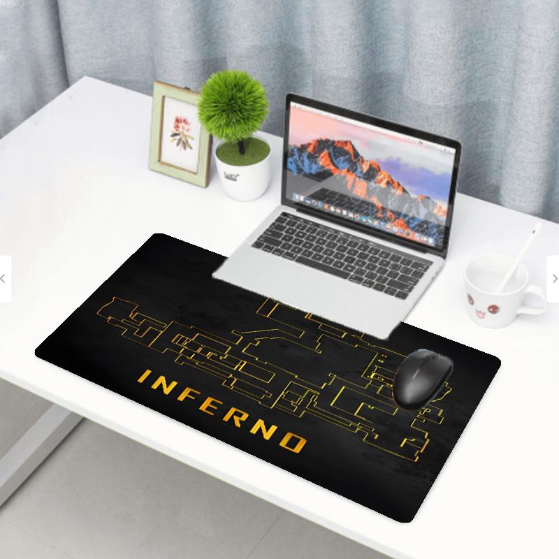 Counter Strike Print Mouse Pad, Anti‑Slip Desktop keyboard Mat, for PC Laptop Gaming Working Daily Use, Cool Festival Birthday Gift