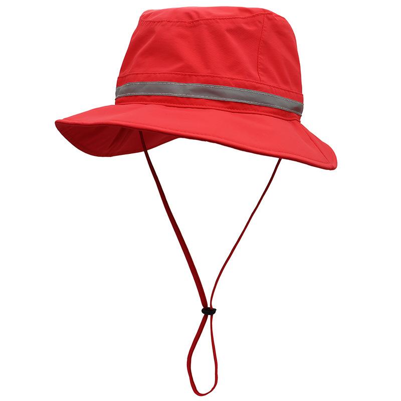 

Весна и лето новая шляпа быстросохнущая солнцезащитная панама для улицы водонепроницаемая и дождестойкая интегрированное хранение солнцезащитная шляпа мужская one size fits all