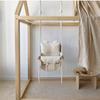 Infant Home Indoor Swing Small Hanging Basket Rocking Chair Children's Hanging Chair Decor Design Living Room Bedroom Furniture