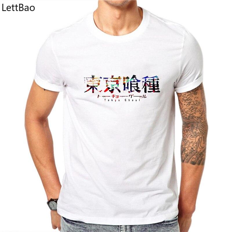 T-shirt Homme Anime Manga Tokyo Ghoul Kaneki - Noir - Taille 4XL - Coton 100% Certifié Oeko-Tex