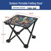 Portable Outdoor Metal Folding Moon Chair for Camping & Picnics