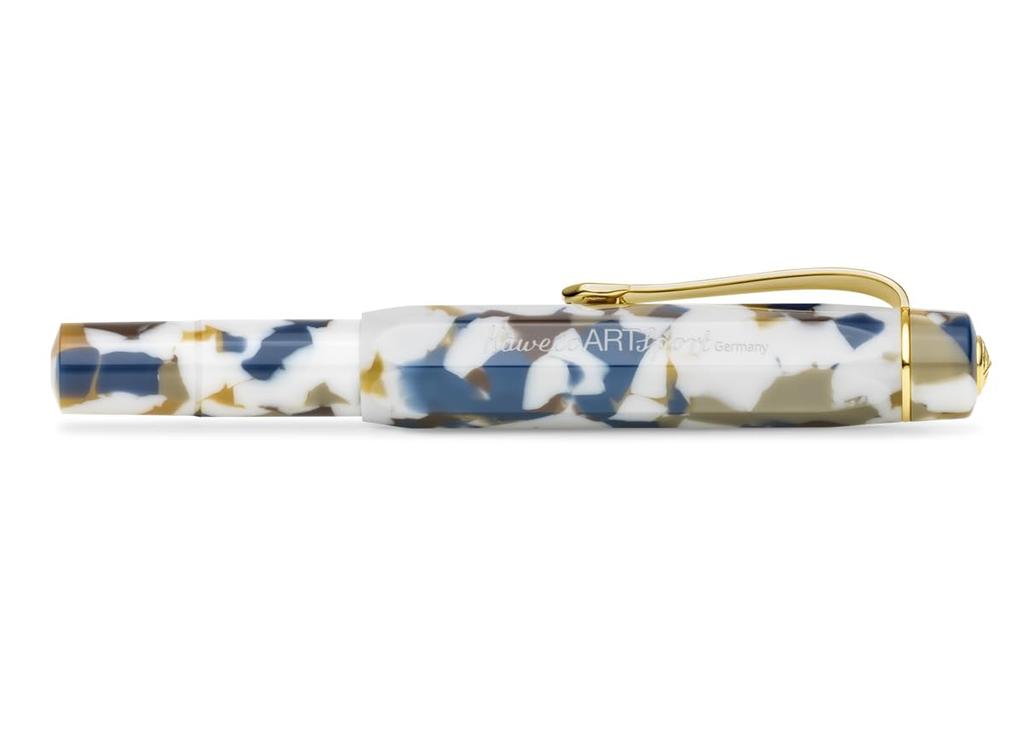 Kaweco EF Extra Fine Fountain Art Sport Officially Imported Pen, Terrazzo, 11000200,