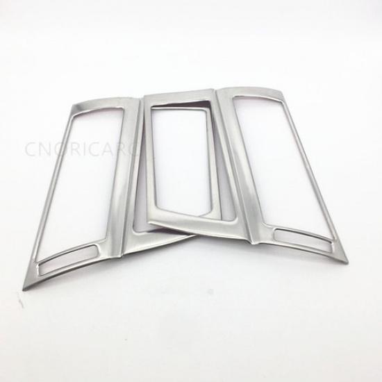 Stainless Steel Air Conditioner Outlet Frame Cover Trim For BMW X5 E70 X6 E71