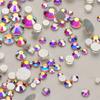 Rhinestones Multi Sizes Colorful Non Hotfix Rhinestone Flat Back Nail Rhinestones for DIY Crafts