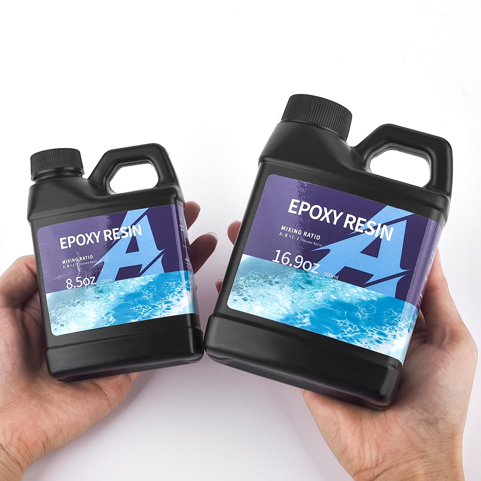 Epoxy Resin Quick Drying Adhesive AB Cure Epoxy Resin Hard Kit Premixed Resina Transparent Solar Activated Glue For Jewelry