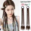 Trendy Sweet & Spicy Dreadlock Highlight Wig with Fishbone & Twist Braids