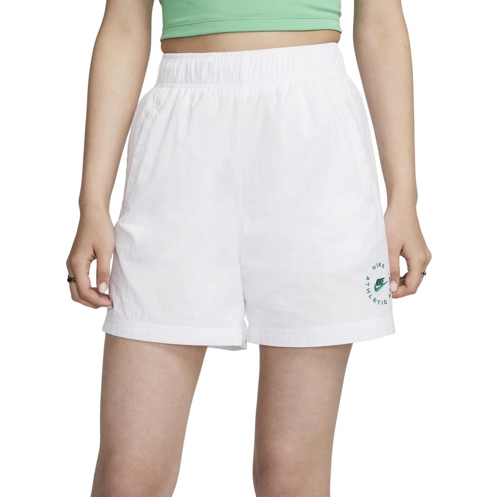 New Nike Casual Shorts Women's White FN7219-100