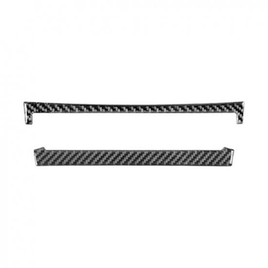 Fit For Highlander Carbon Fiber Interior Climate Control Frame Cover Trim