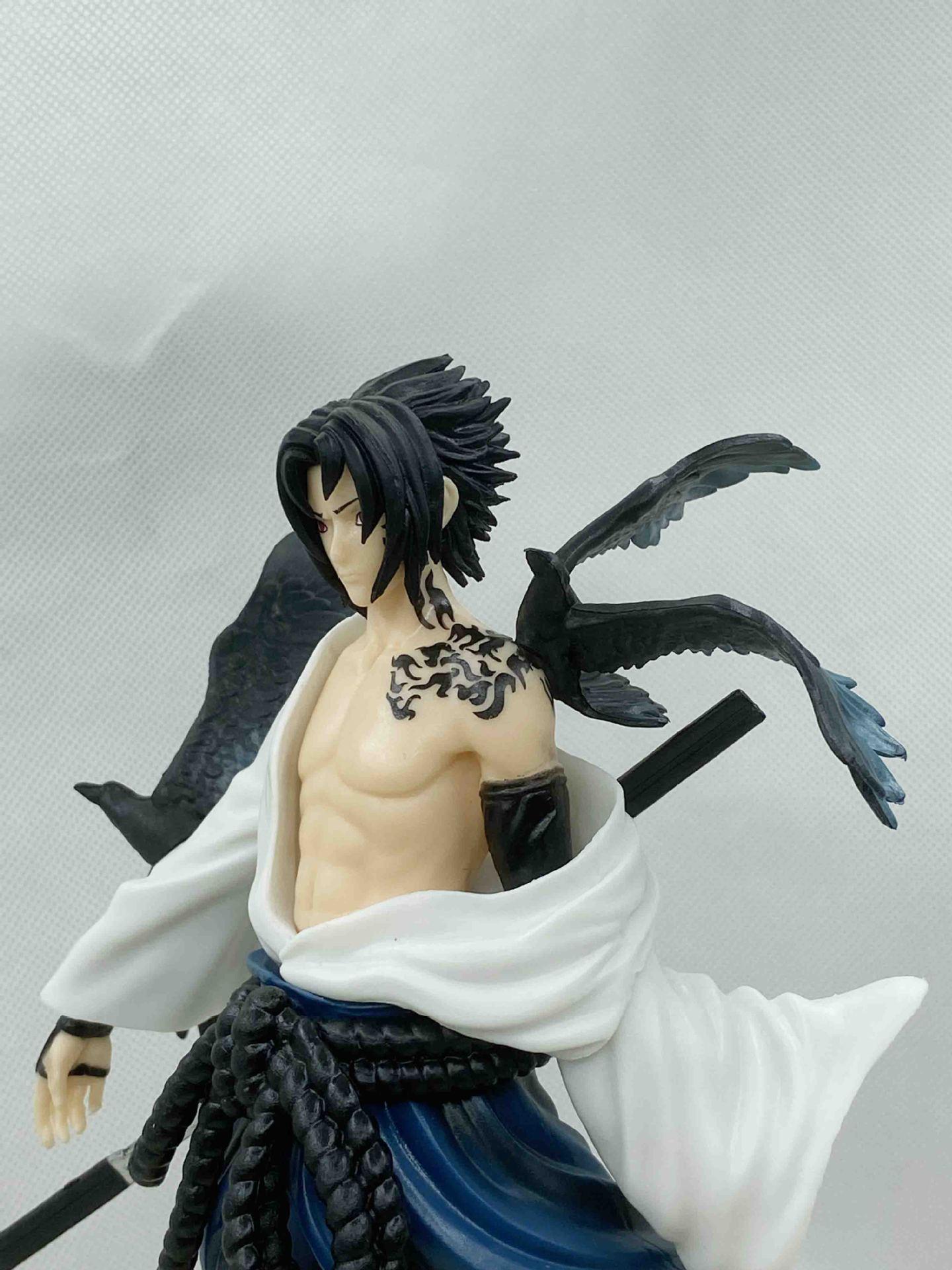 Фигурка-модель Саске Учиха с Проклятой Меткой из серии Наруто