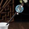 Ancient Style Wooden Hairpins Chinese Hair Stick Pins Decorative Flower Hair Sticks  for Hanfu