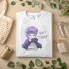 Not Today Anime T-Shirt Japanese Cartoon Graphic Tee Otaku Streetwear A20
