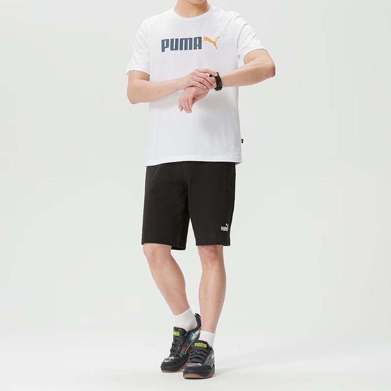 Puma Men's Short Sleeve & Shorts Sport Set