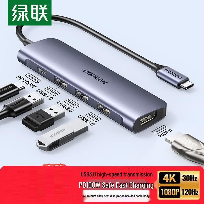 UGREEN USB-C to HDMI 5-in-1 Multiport Adapter