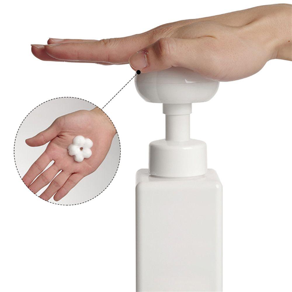 Hand Sanitizer Foaming Refillable Flower Soap Dispenser Cosmetic Bottle Pump Container Soap Bottle