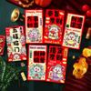 6Pcs 2026 Year Of The Horse Red Envelopes Luck Money Bag Spring Festival Bless Pocket Red Packet  Year Decoration Gift