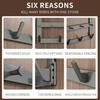 Hooks Over The Door Bathroom Organizer Rack Durable Doors Back Hanging Row Hook Holder Coat Hat Towels Hanger Kitchen Hooks Rack