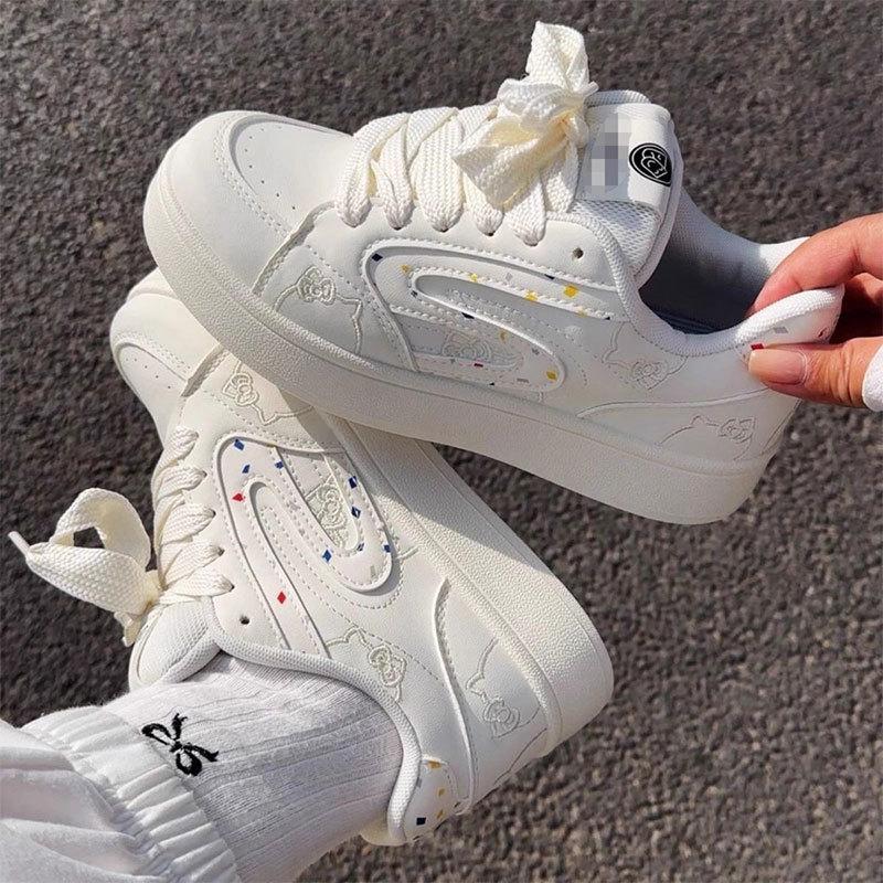 Original Bread Shoes for Women Ins Spring and Autumn New Models for Students Versatile Casual Sports Board Shoes