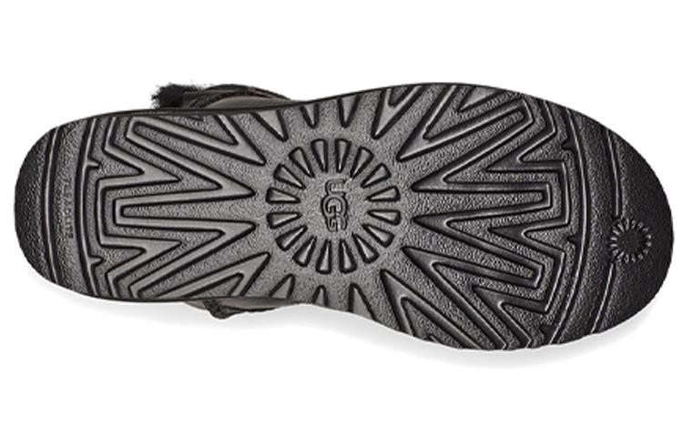 Women's Sneakers UGG Mini Bailey Logo Strap 'Black' Women's