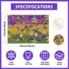 Colorful Masks Doughnuts Iris Fleur De Lis Mardi Gras Placemats Set of 4 Carnival Table Mats