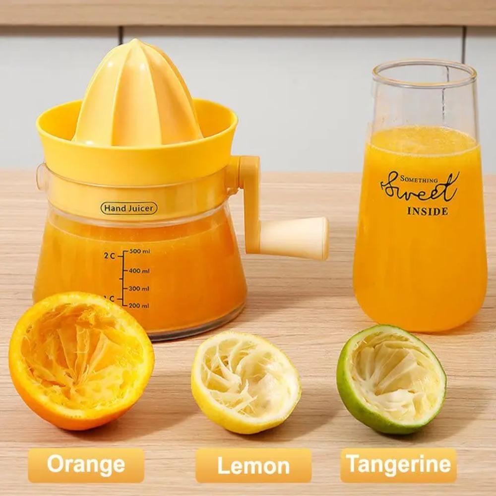 Pressed Manual Juicer With Hand Crank Juice Extractor Orange Juicer Lemon Squeezer  Tangerine