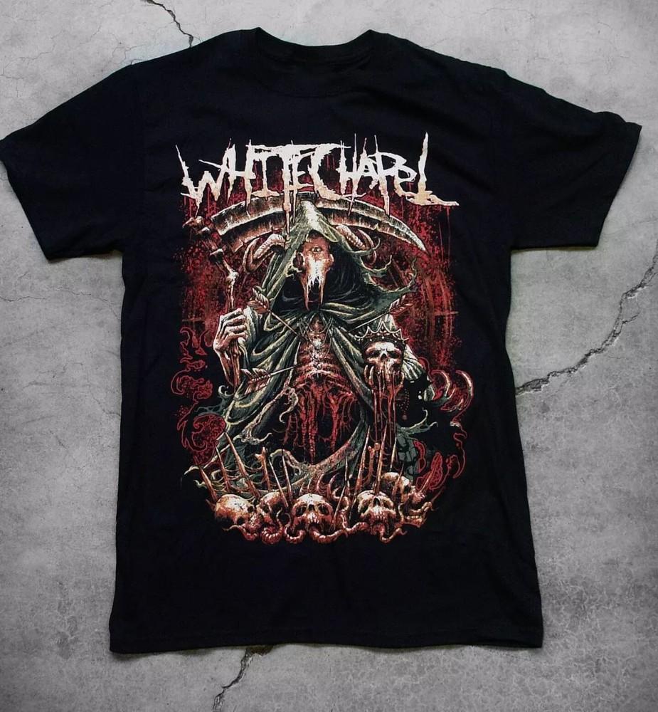 Whitechapel Gift For Fans Black TShirt Cotton Full Size Unisex T-Shirt