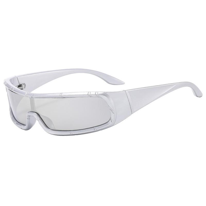 Fashionable One-piece Punk UV Protection Personalized Outdoor Cycling Sunglasses