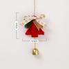 Christmas Bell Ornaments Set Hanging Bells For Tree Door Car Wind Chime Outdoor Indoor Holiday Decorations Festive Gift
