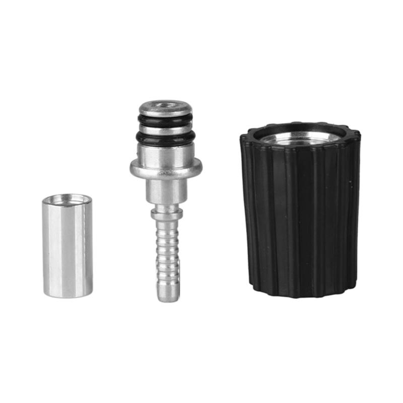 Heavy Duty Quick Connection Hose Adapter Coupler Twist Connector 3PCS Set for M22X1.5 M14X1.5 Threads Easy Installation