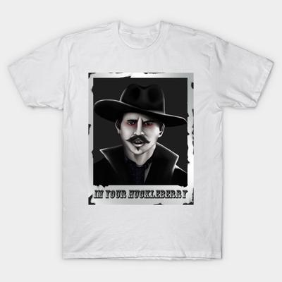 T krekls Sieviešu Doc Holiday Im Your Hackleberry Harajuku Print Kawaii T krekls vasaras īsām piedurknēm sieviešu T-krekls Top Tee