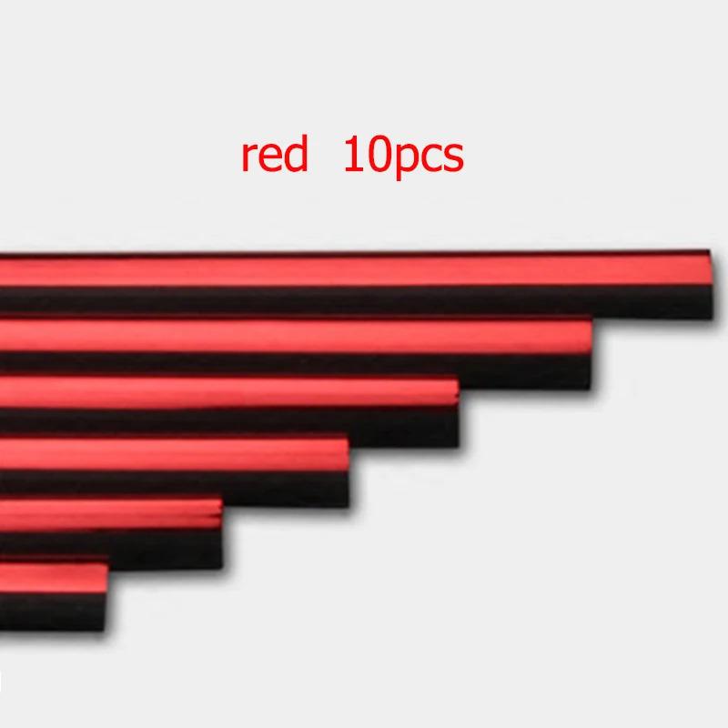 10/20Pcs Car Air Conditioner Outlet Decorative U Shape Moulding Trim Decor Strips Car Styling Car Door Edge Corner Protector