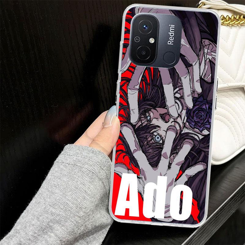 Ado Japanese Singer Case for Xiaomi Redmi 14C 13C 13 12C 12 10C 10 10A Phone Cover 9C 9 9A 9T 8 8A 7 7A 6 6A K70 K40 K20 Pro